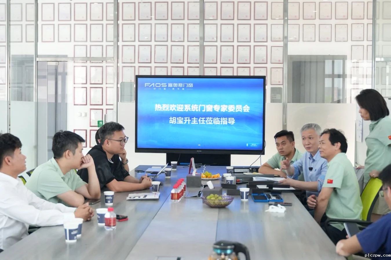 深化行业交流 共促绿色发展 | 热烈欢迎全联房地产商会节能门窗分会各位领导莅临指导！